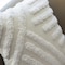 Deerlux 16" Cotton Throw Pillow Cover with White Tufted Line Pattern and Tassel Corners with Filler QI004305.LN.K - alternate 4